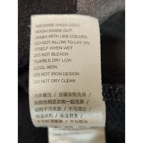 Nike Air Jordan Crop Girls 12 13 Embroidered Logo Fleece Shirt Y2K Athleisure - Picture 9 of 9